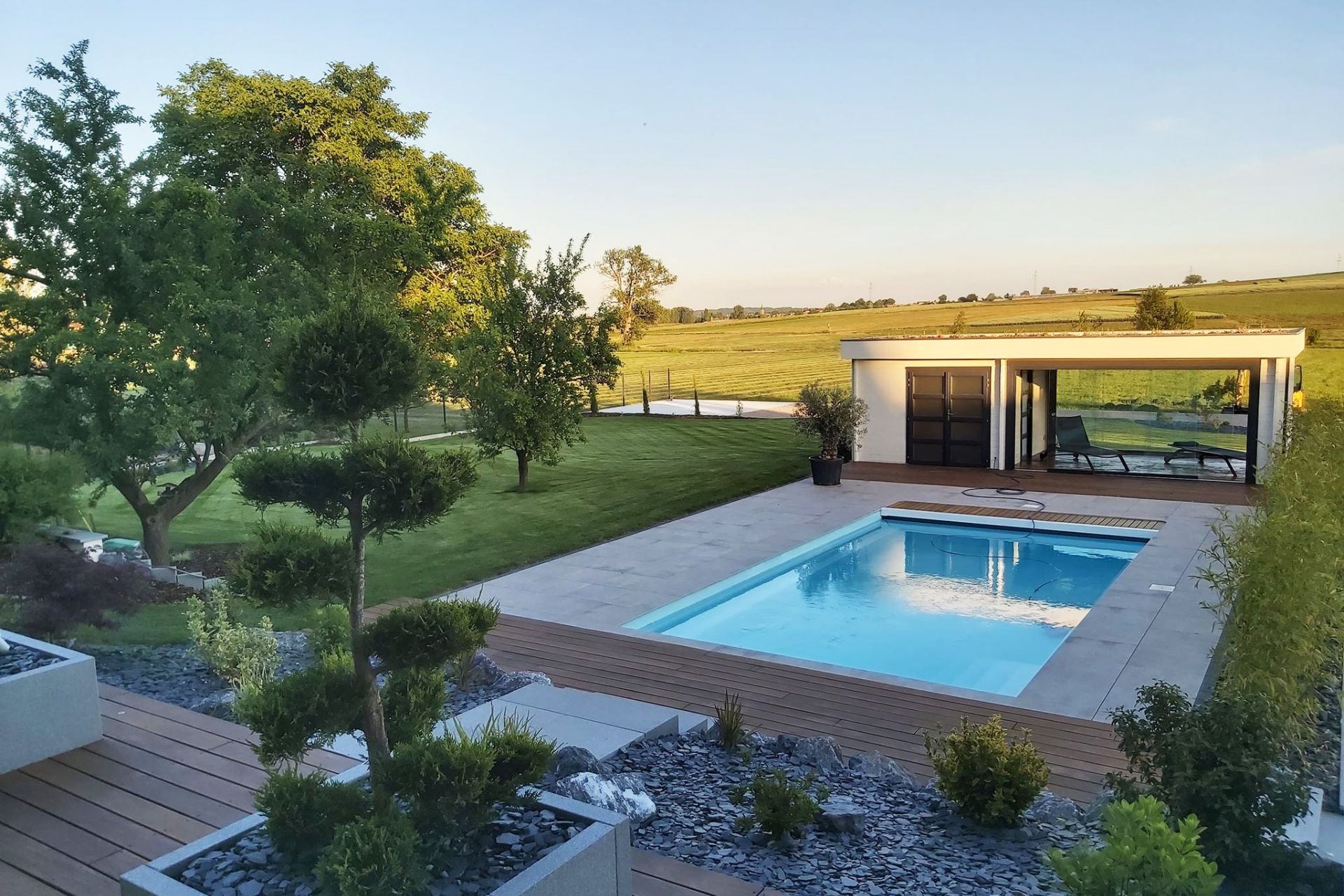 Piscine intérieure chauffée